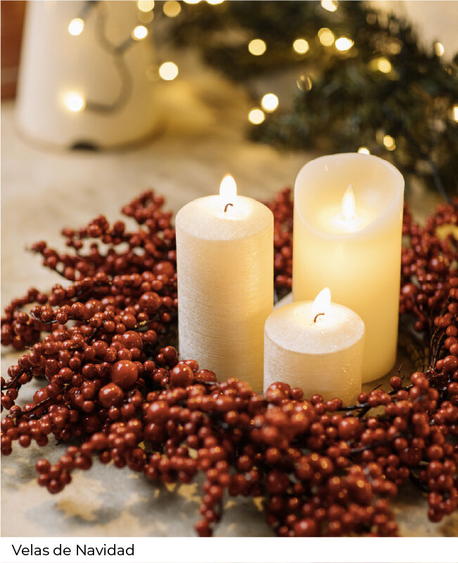 Velas de Navidad